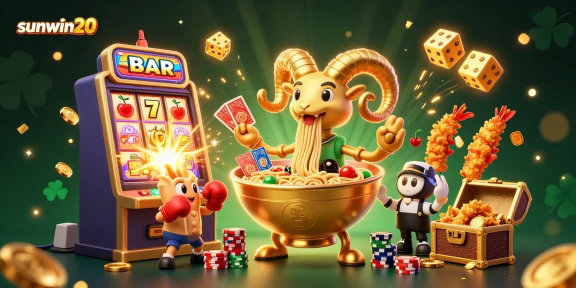 Play exciting games with sunwin20 at the vibrant casino atmosphere filled with vibrant rewards!