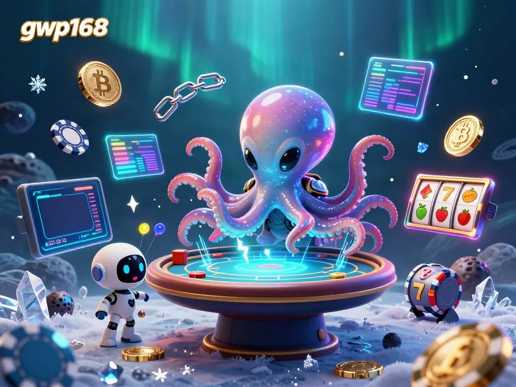 GWP168 menghasilkan pengalaman bermain poker dengan alien dan robot di ruang angkasa
