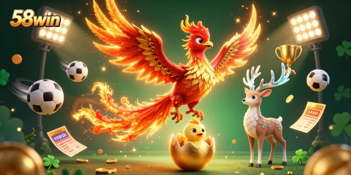 Engage with dynamic gaming elements at 58win featuring thrilling sports and casino visuals.
