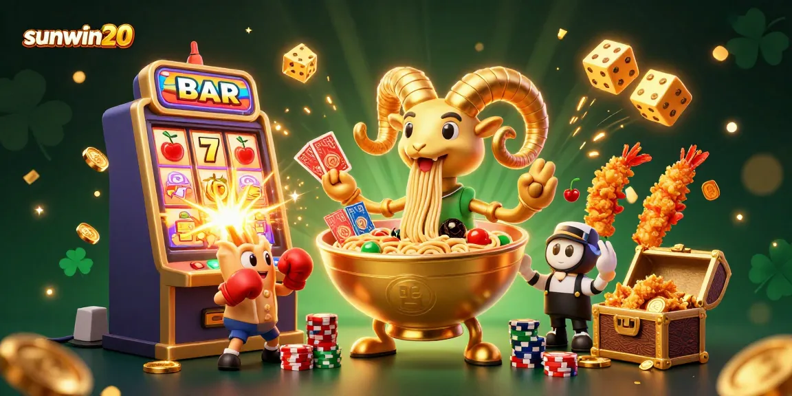 Play exciting games with sunwin20 at the vibrant casino atmosphere filled with vibrant rewards!