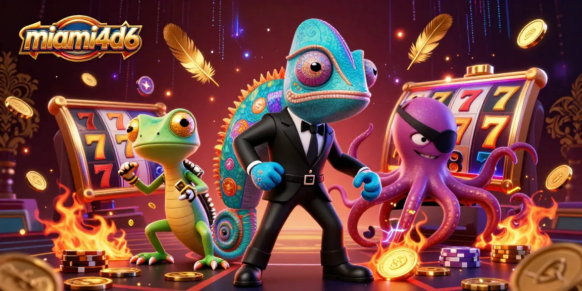 Experience thrilling wins with miami4d6's animated gambling scene featuring competitive casino action.