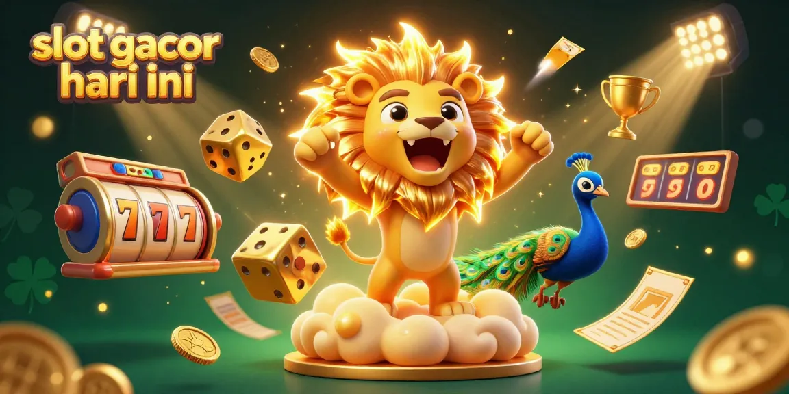 Menangkan slot gacor hari ini dengan permainan menarik dan jackpot besar yang menyenangkan.