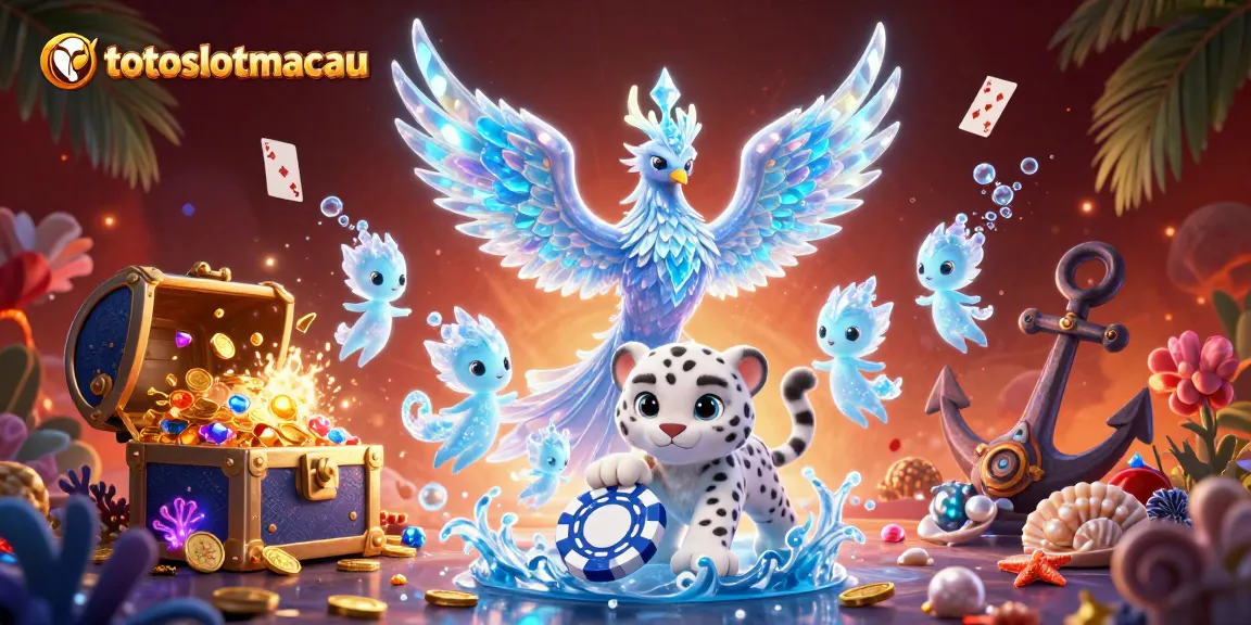 Experience winning thrills at totoslotmacau with vibrant 3D characters enjoying immersive gaming elements.