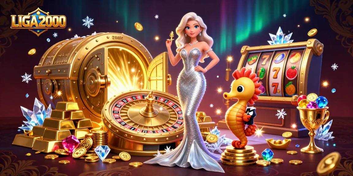 Putar gulungan dan menangkan hadiah besar dengan tema slot yang cerah dan visual 3D yang memukau dari LIGA2000.