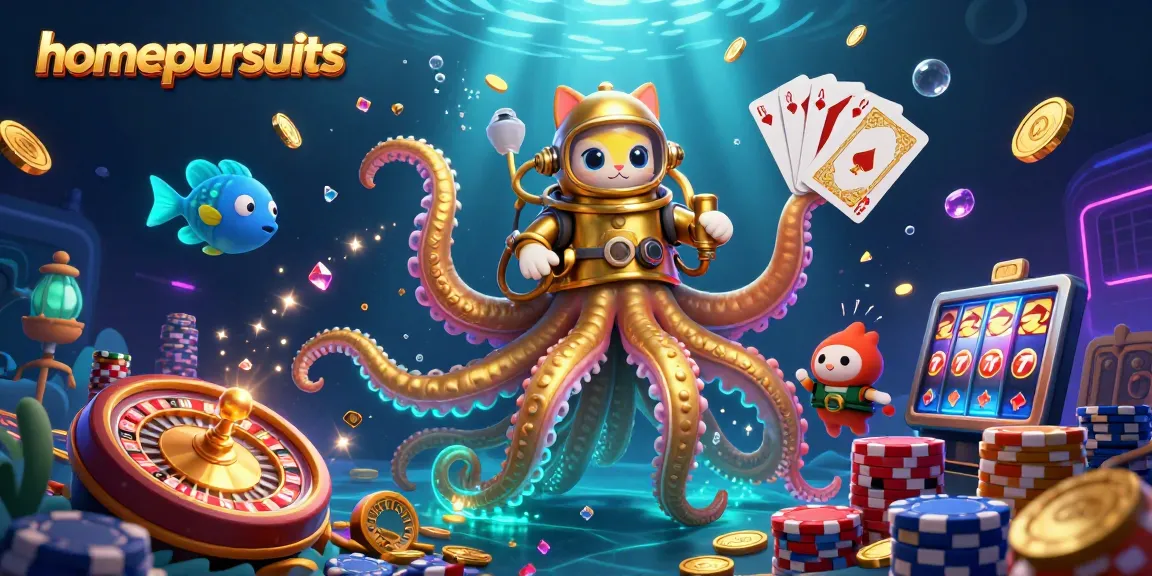 Mengalami keseruan bermain slot di homepursuits dengan simbol siap menang yang mencolok dan interaksi menarik antara karakter laut.