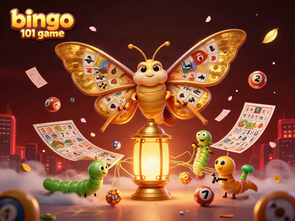 Permainan bingo 101 yang seru menyebar kartu bingo dan bola nomor, menciptakan pengalaman bermain yang mendebarkan.