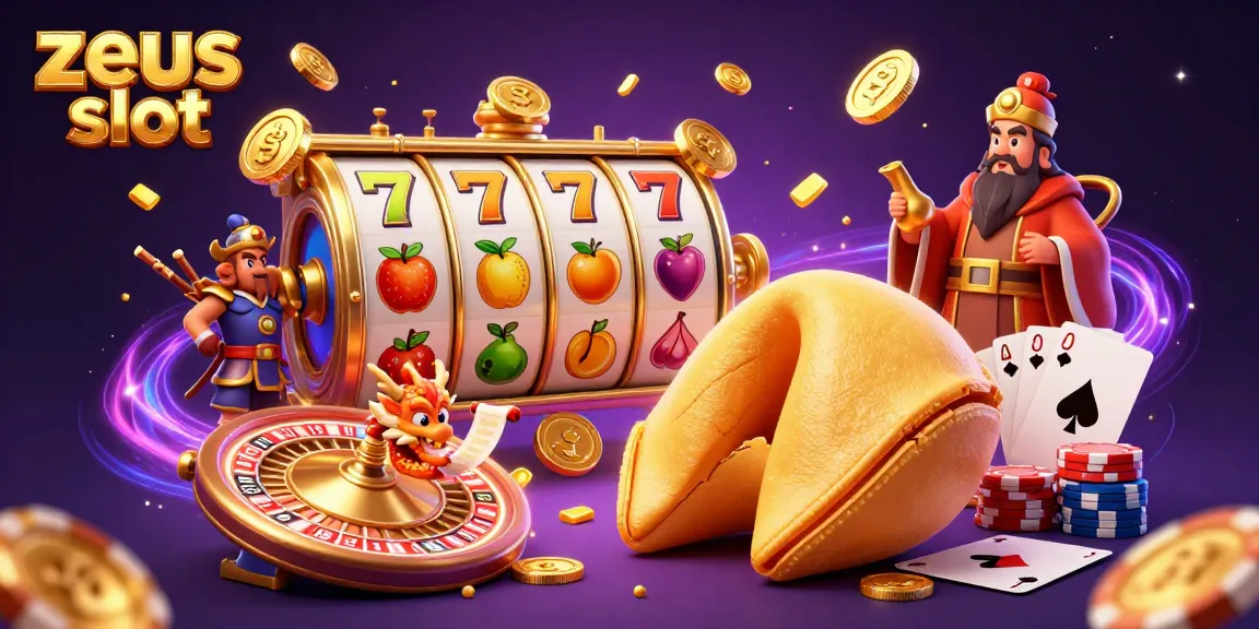 Experience the thrill of zeus slot with cascading coins, vibrant symbols, and dynamic gaming elements.