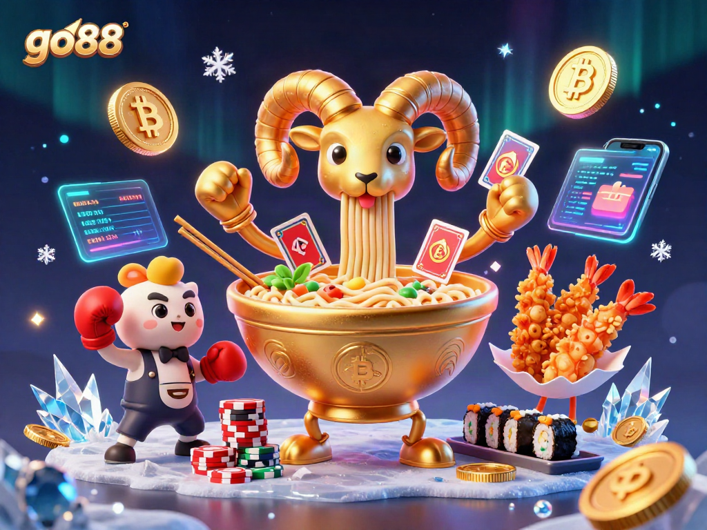 Experience thrilling action with go88's vibrant characters in a dynamic casino setting, showcasing engaging gameplay.