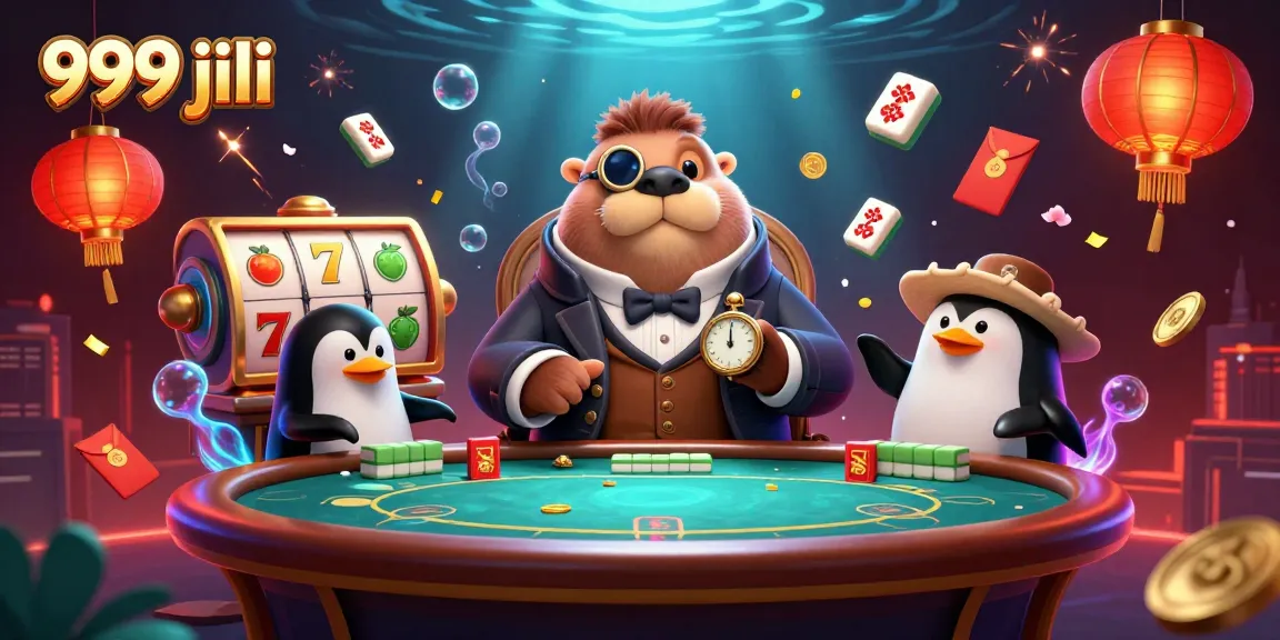Experience thrilling gameplay at 999 jili with unique characters and vibrant casino elements.