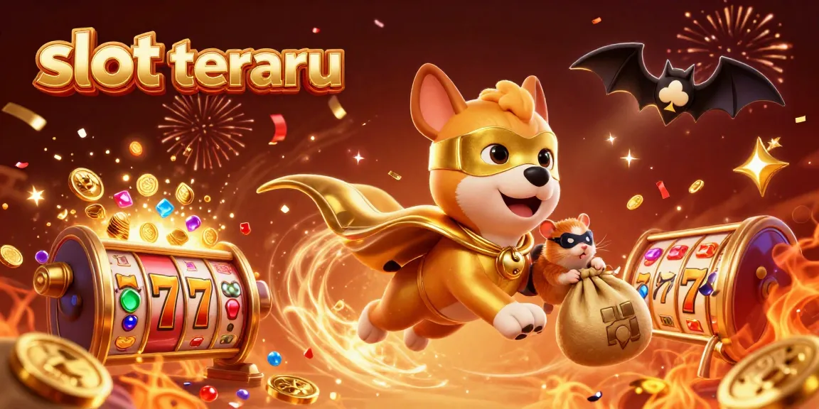 Experience thrilling wins in slot terbaru with our colorful 3D illustrated characters and casino elements.