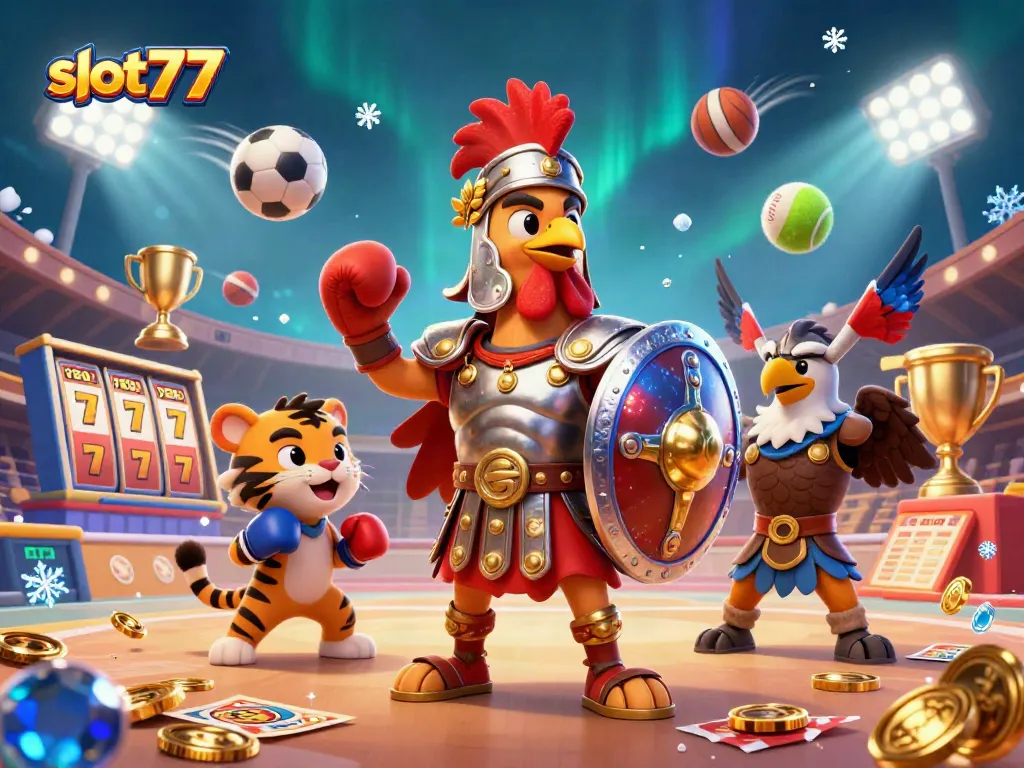 Temukan slot777 di arena kasino dengan karakter unik dan elemen permainan yang memikat.