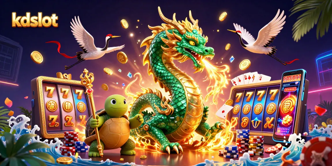 Win big with kdslot: Join the excitement of online casino gaming with vibrant characters and rich details.