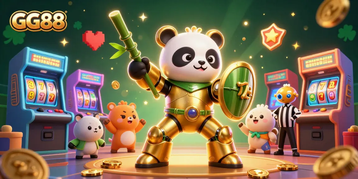 Experience the thrill of GG88 with vibrant casino action, showcasing dynamic characters and games.