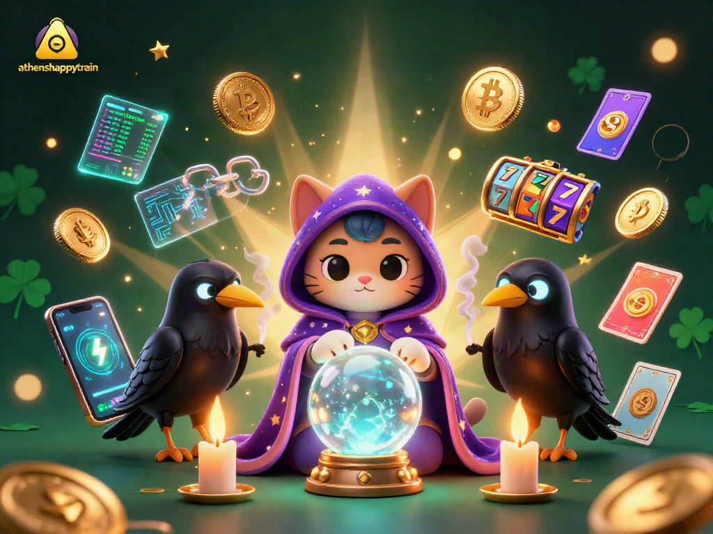 Engage with the athenshappytrain mystical slot adventure featuring vibrant characters and dynamic casino elements.