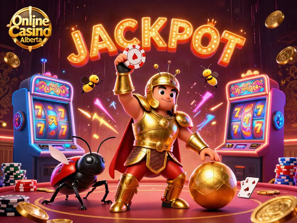 Experience thrilling gameplay at Online Casino Alberta, featuring vibrant slots and exciting poker dynamics.