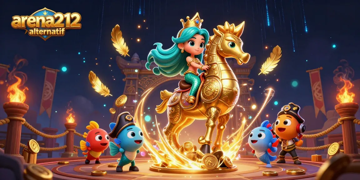 Menangkan taruhan di arena212 alternatif dengan ilustrasi putri duyung dan kuda laut yang mengesankan.