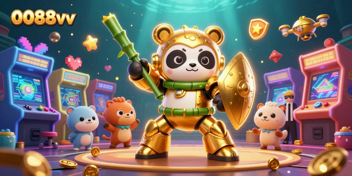 Join the action at 0088vv with vibrant 3D visuals showcasing unique casino elements and gaming excitement.