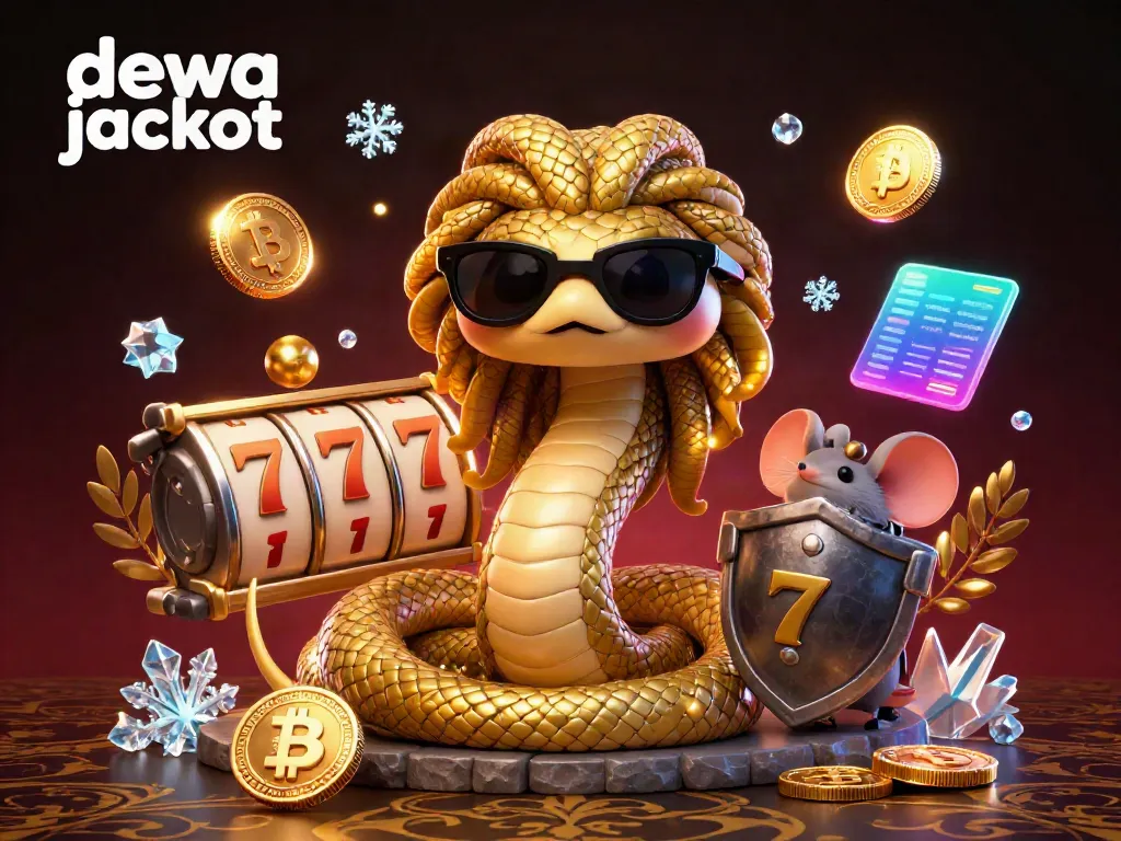Memenangkan jackpot dewa jackpot sambil memutar slot dengan Medusa yang ramah dan karakter unik di kasino.