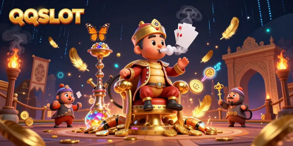 Experience the thrilling world of QQSLOT with dynamic gaming elements and colorful characters