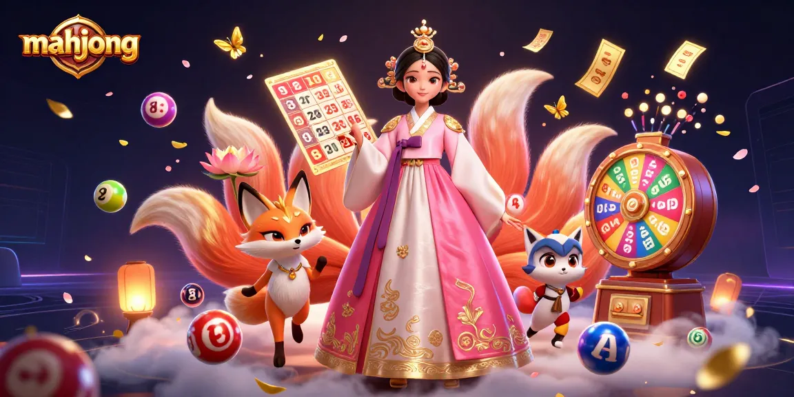 Play mahjong with vibrant themes, captivating characters, and dynamic elements in this engaging digital illustration.