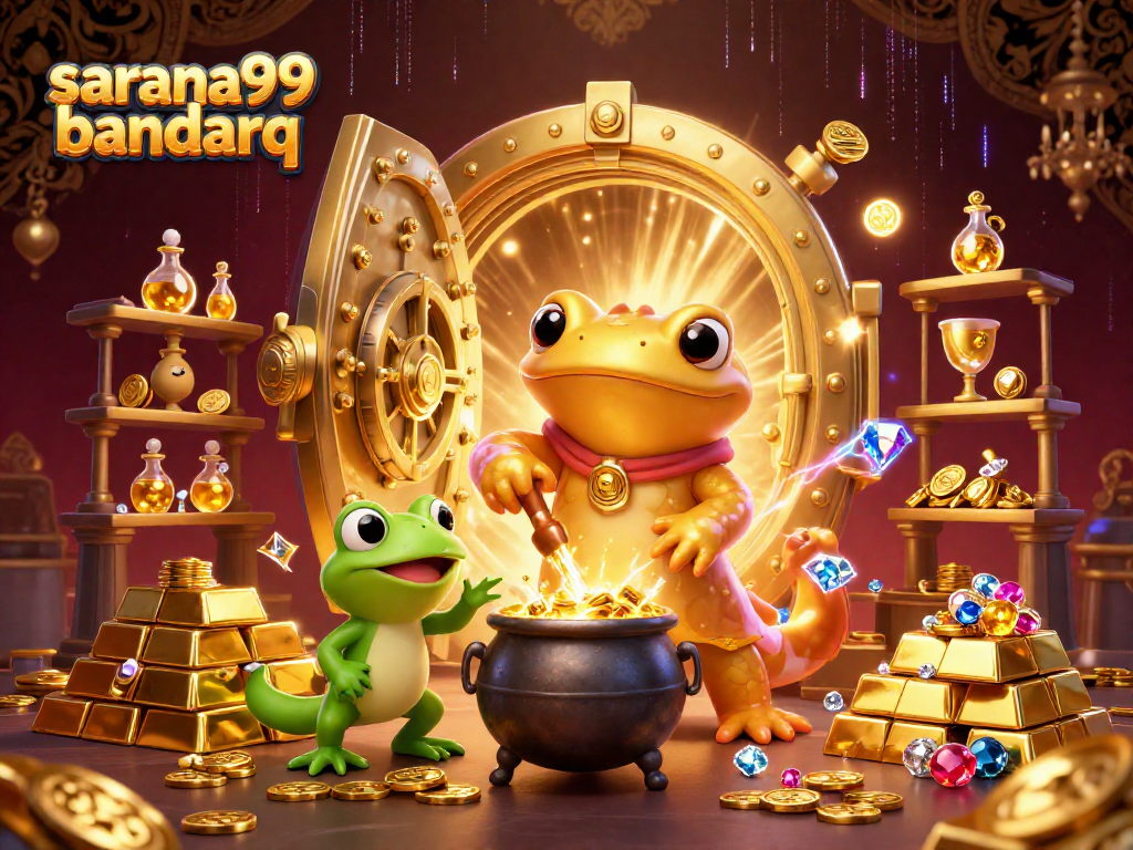 Experience captivating gameplay in sarana99 bandarq with a magical 3D casino world.
