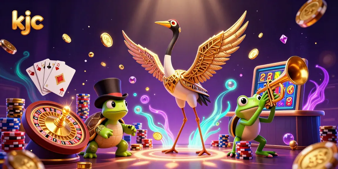 Experience thrilling gameplay at KJC with vibrant characters and dynamic casino elements.