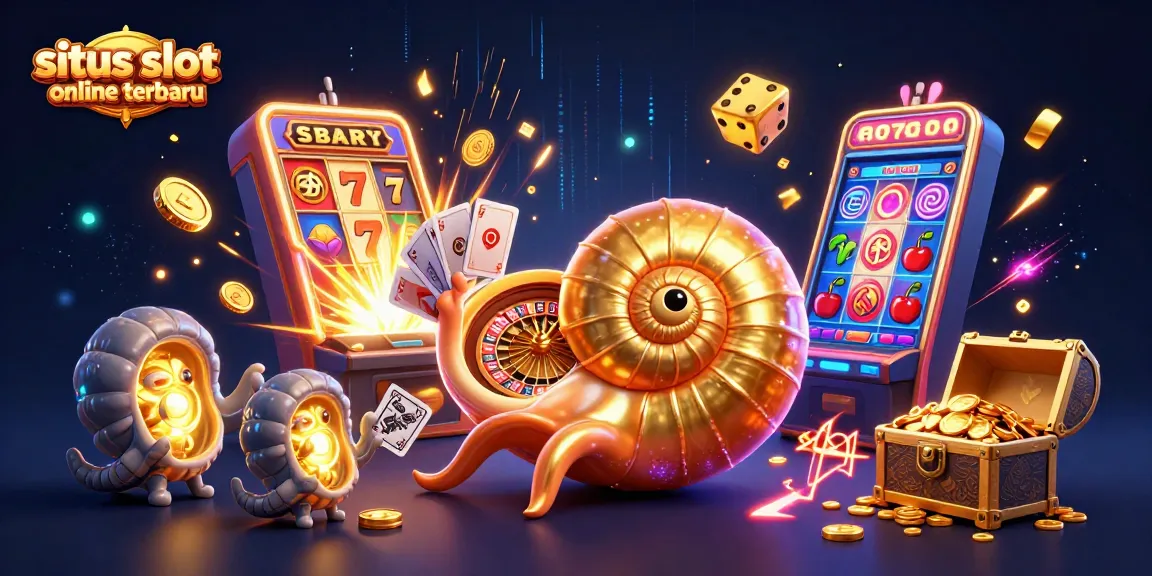 Experience the thrill of situs slot online terbaru with a dazzling jackpot scene and vibrant gaming elements.
