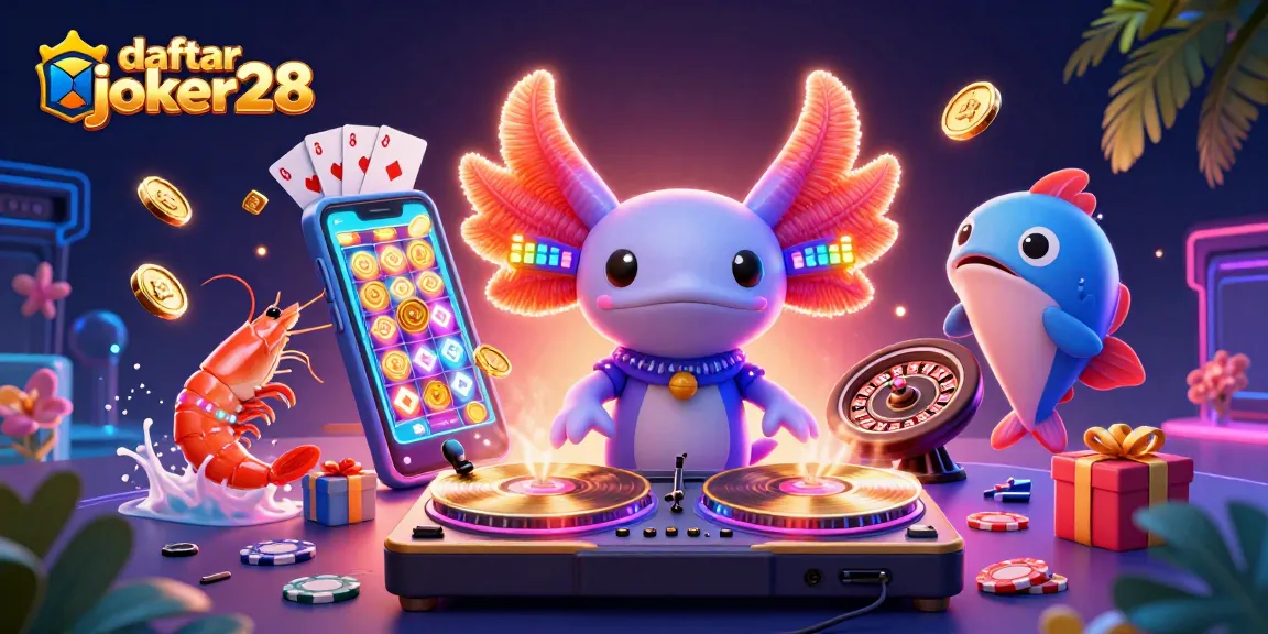 Mainkan daftar joker28 di platform penuh warna dengan pengalaman bermain slot yang seru.